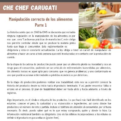 Manipulación de los alimentos para la #revistaelmorfi