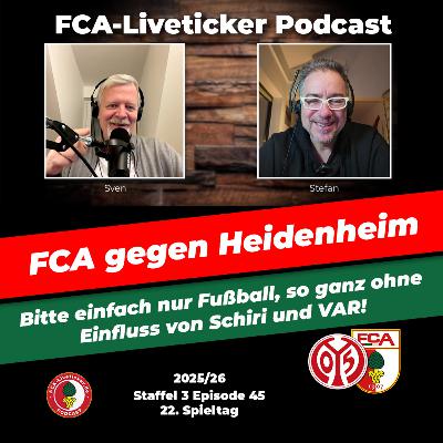 Das nächste „6-Punkte-Spiel“ ⚽️ FCA zu Hause gegen den 1.FC Heidenheim