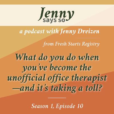 Overloaded with Oversharing in Oregon: what happens when you become the unofficial office therapist?