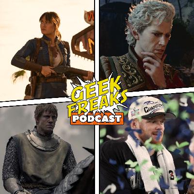 Super Bowl Chaos, Baldur's Gate Goes TV, Seven Kingdoms Hype, Eragon's Comeback, and Fallout Season 2 Grades