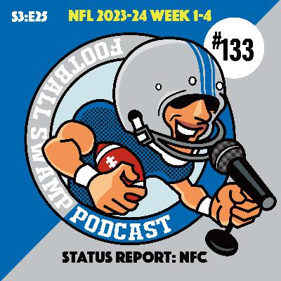 #133【NFC：ここまでのおさらい】NFL2023-24 Week1-4 #アメフト