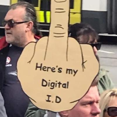 SAY NO TO DIGITAL I.D. SAY NO TO DIGITAL I.D.