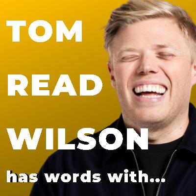 Tom Read Wilson has words with Rob Beckett Tom Read Wilson has words with Rob Beckett