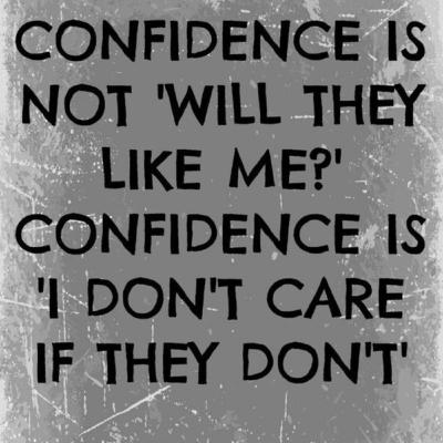 Confidence and its Secret!