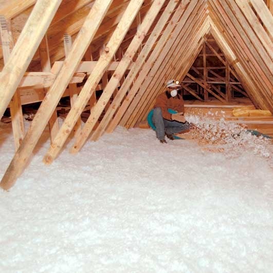 SAVE ENERGY WITH ATTIC INSULATION SAVE ENERGY WITH ATTIC INSULATION