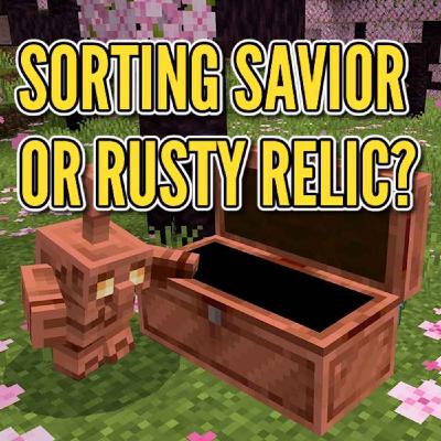 Copper Golem – Sorting Savior or Rusty Relic