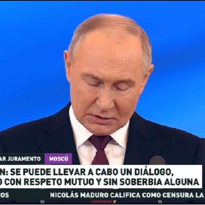 05-07-2024 - Palabras de Vladimir Putin - nuevo periodo presidencial