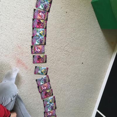 Pokémon booster OPeNiG 16 packs