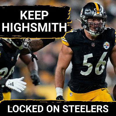 Steelers CAN'T Trade Alex Highsmith, Must Keep T.J. Watt, Nick Herbig, OLB Trio | OL Coming Together