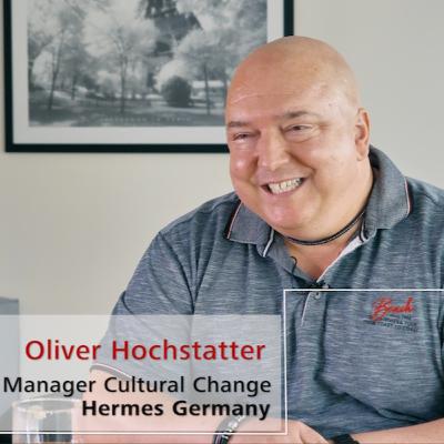 Kulturwandel bei Hermes Germany: Oliver Hochstatter im Gespräch mit Sebastian Purps-Pardigol