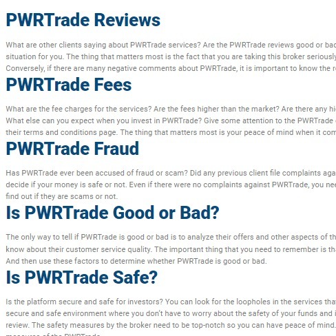 PWRTrade Review