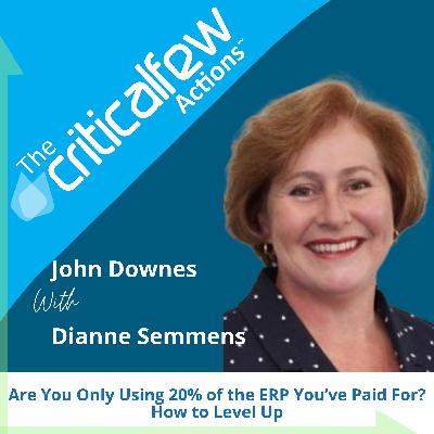Dianne Semmens: Are You Only Using 20% of the ERP You’ve Paid For? How to Level Up Dianne Semmens: Are You Only Using 20% of the ERP You’ve Paid For? How to Level Up