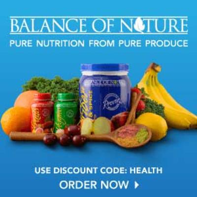Balance of Nature | Discount Code HEALTH | 12.26.20 Balance of Nature | Discount Code HEALTH | 12.26.20