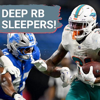 Fantasy football ROOKIES & more: 6 DEEP SLEEPERS at RB to DRAFT LATE in 2025 leagues