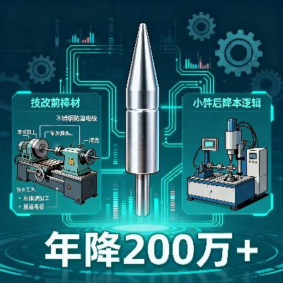 一个小电极如何让公司节省两百万？