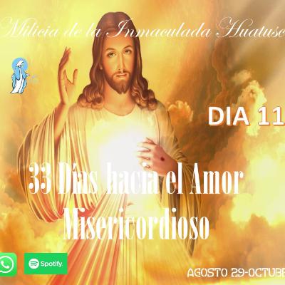 33 DIAS AL AMOR MISERICORDIOSO DIA 11