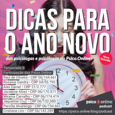 Dicas para o ano novo dos psicólogos e psicólogas do Psico.Online