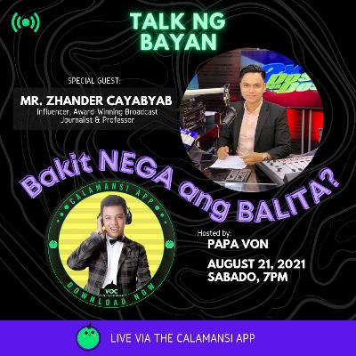 EP#15: Bakit Laging Nega ang Balita with Zhander Cayabyab