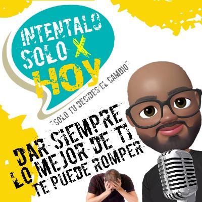 Dar siempre lo mejor de ti es agotador y te puede terminar rompiendo. Dar siempre lo mejor de ti es agotador y te puede terminar rompiendo.