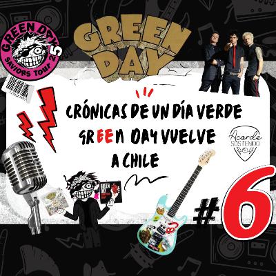 Crónicas de un día verde: Green Day vuelve a Chile Crónicas de un día verde: Green Day vuelve a Chile