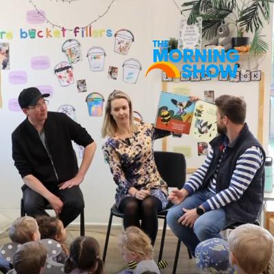 Brisbane breakfast radio show hosts published a children's book!