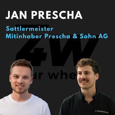 067 - Leder, Handwerk und Cars and Coffee - Jan Prescha, Sattlermeister in 3. Generation - four wheels Podcast 067 - Leder, Handwerk und Cars and Coffee - Jan Prescha, Sattlermeister in 3. Generation - four wheels Podcast