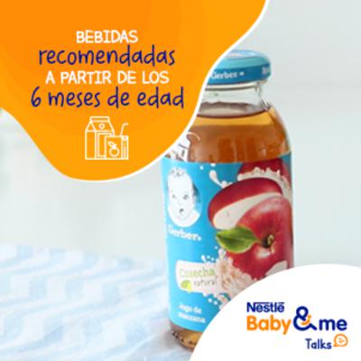 ¿QUÉ PUEDE TOMAR MI BEBE? | Bebidas recomendadas a partir de los 6 meses de edad