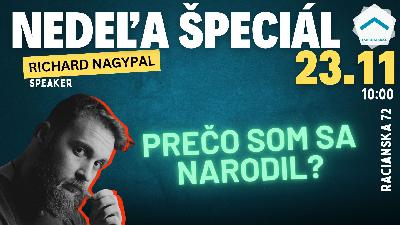 Prečo som sa narodil | Rišo Nagypal Prečo som sa narodil | Rišo Nagypal