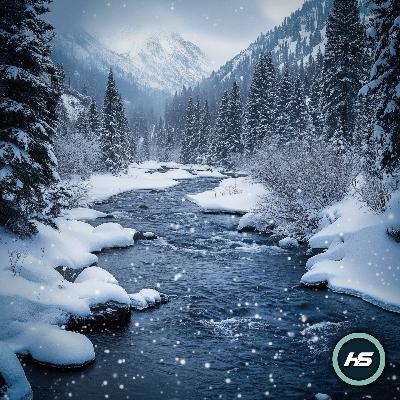 Snowy river sounds | Relaxing nature ambience Snowy river sounds | Relaxing nature ambience