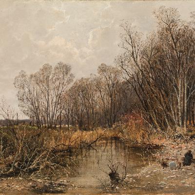 Theodor von Hörmann - "Au-Landschaft" Theodor von Hörmann - "Au-Landschaft"