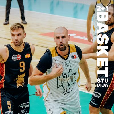 Renārs Magone “Basketstudijā 2+1”: “Zvaigžņu spēlē jāpierāda, ka Reģionālā līgā nespēlē peramie zēni”