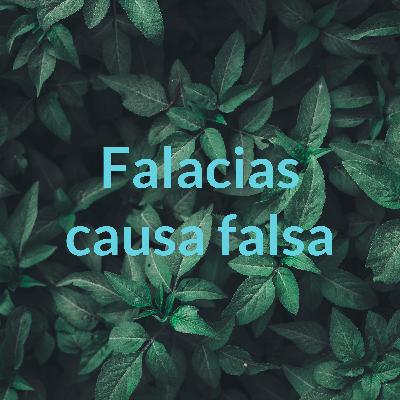 Falacias causa falsa