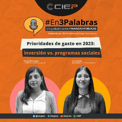 Prioridades de gasto en 2023: inversión vs. programas sociales