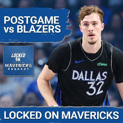 POSTGAME: Cooper Flagg Had a BREAKTHROUGH in the Dallas Mavericks Win Over the Blazers POSTGAME: Cooper Flagg Had a BREAKTHROUGH in the Dallas Mavericks Win Over the Blazers