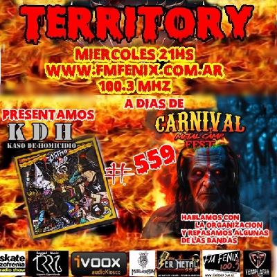 TERRITORY RADIO #559 (05-11-2025) - CARNIVAL FEST 2025 1RA