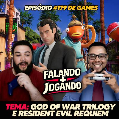 AqueleNerd#179 - Resident Evil Requiem e God of War Trilogy | Falando + Jogando