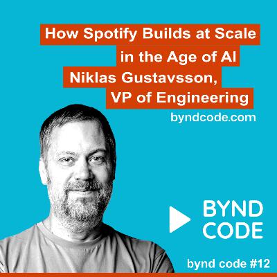 #12 - How Spotify Builds at Scale in the Age of AI - Niklas Gustavsson, VP of Engineering #12 - How Spotify Builds at Scale in the Age of AI - Niklas Gustavsson, VP of Engineering