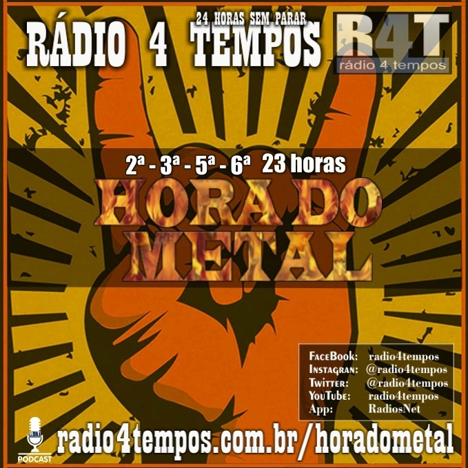 Rádio 4 Tempos - Hora do Metal 70 Rádio 4 Tempos - Hora do Metal 70