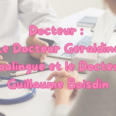 Interview entre le Docteur Poulingue et le Docteur Boisdin Interview entre le Docteur Poulingue et le Docteur Boisdin