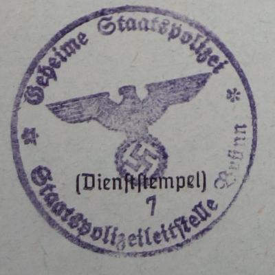 Brněnské Gestapo (1939-1945) Brněnské Gestapo (1939-1945)