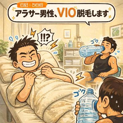 日記5日目:アラサー男性、VIO脱毛します 日記5日目:アラサー男性、VIO脱毛します