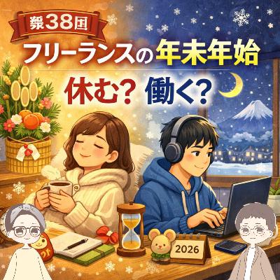第38回｜フリーランスの年末年始、休む？働く？