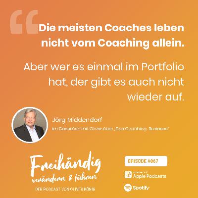 Jörg Middendorf - Das Coaching Business (#067)