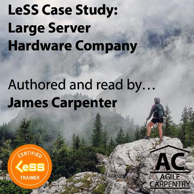 LeSS Case Study: Large Server Hardware Company (Audio Version)