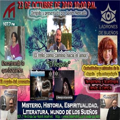 T5 EP141 El regalo del presente/Mensaje Estrellas/Vampirismo y licantropia/Respeto/Imaginemos