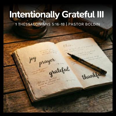 Intentionally Grateful III