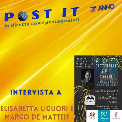 POST IT con Elisabetta Liguori e Marco De Matteis POST IT con Elisabetta Liguori e Marco De Matteis