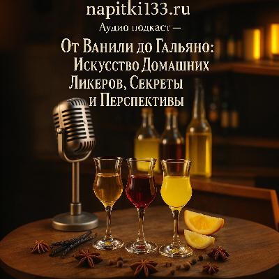 Аудио подкаст- От Ванили до Гальяно: Искусство Домашних Ликеров, Секреты и Перспективы Аудио подкаст- От Ванили до Гальяно: Искусство Домашних Ликеров, Секреты и Перспективы