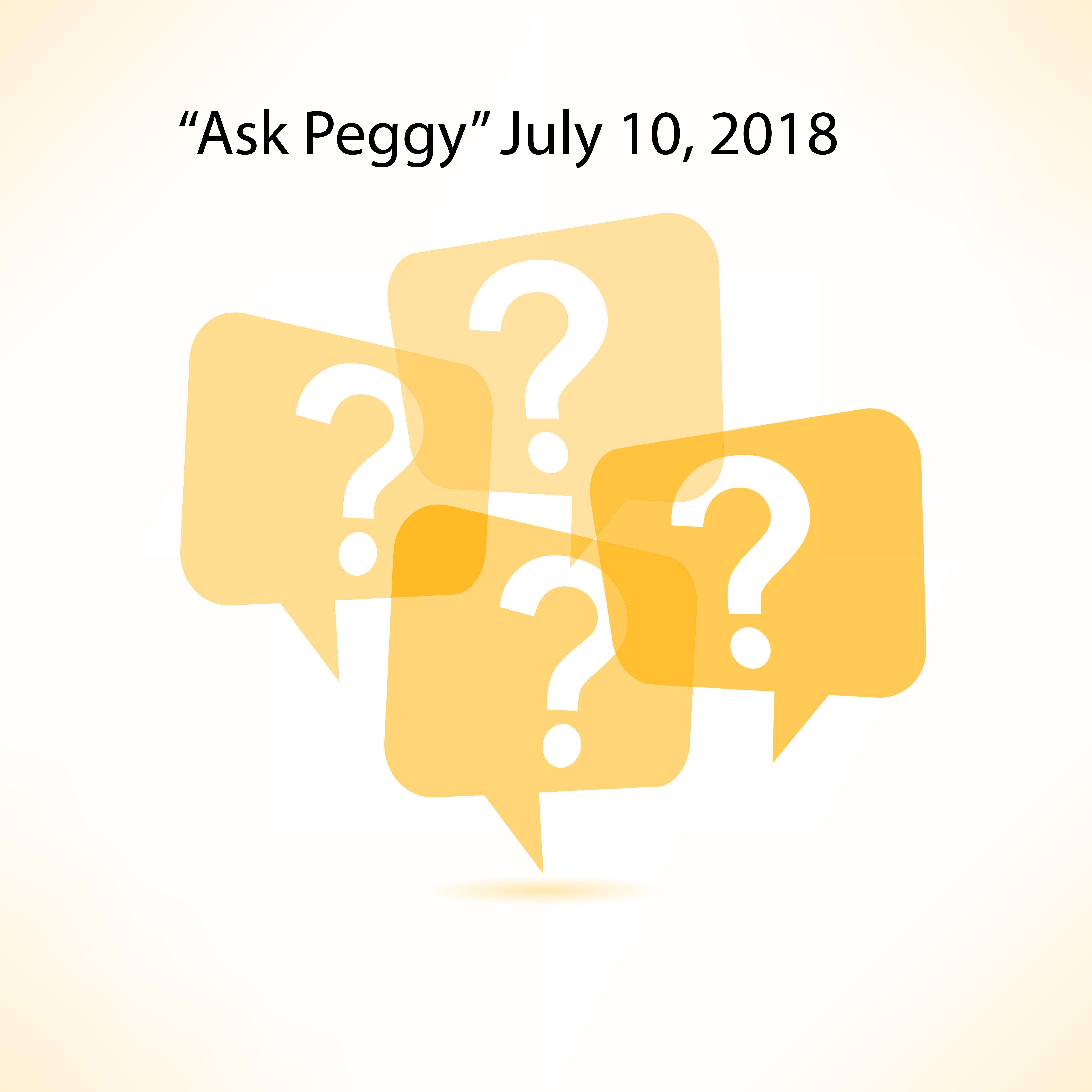 Ask Peggy Doviak About Your Finances!