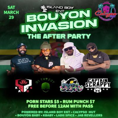 BOUYON INVASION AFTER PARTY FT TRIZZY {LIVE  AUDIO}